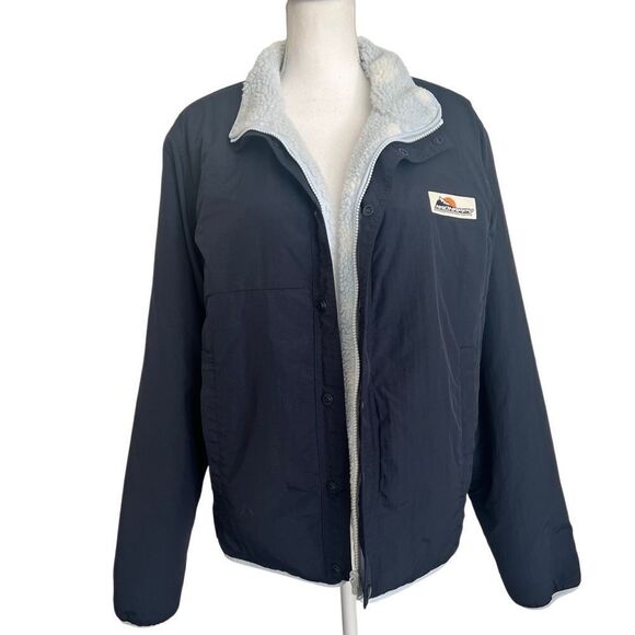 Madhappy Unisex Outdoors Reversible Nylon Jacket Blue Medium NEW - Picture 3 of 12